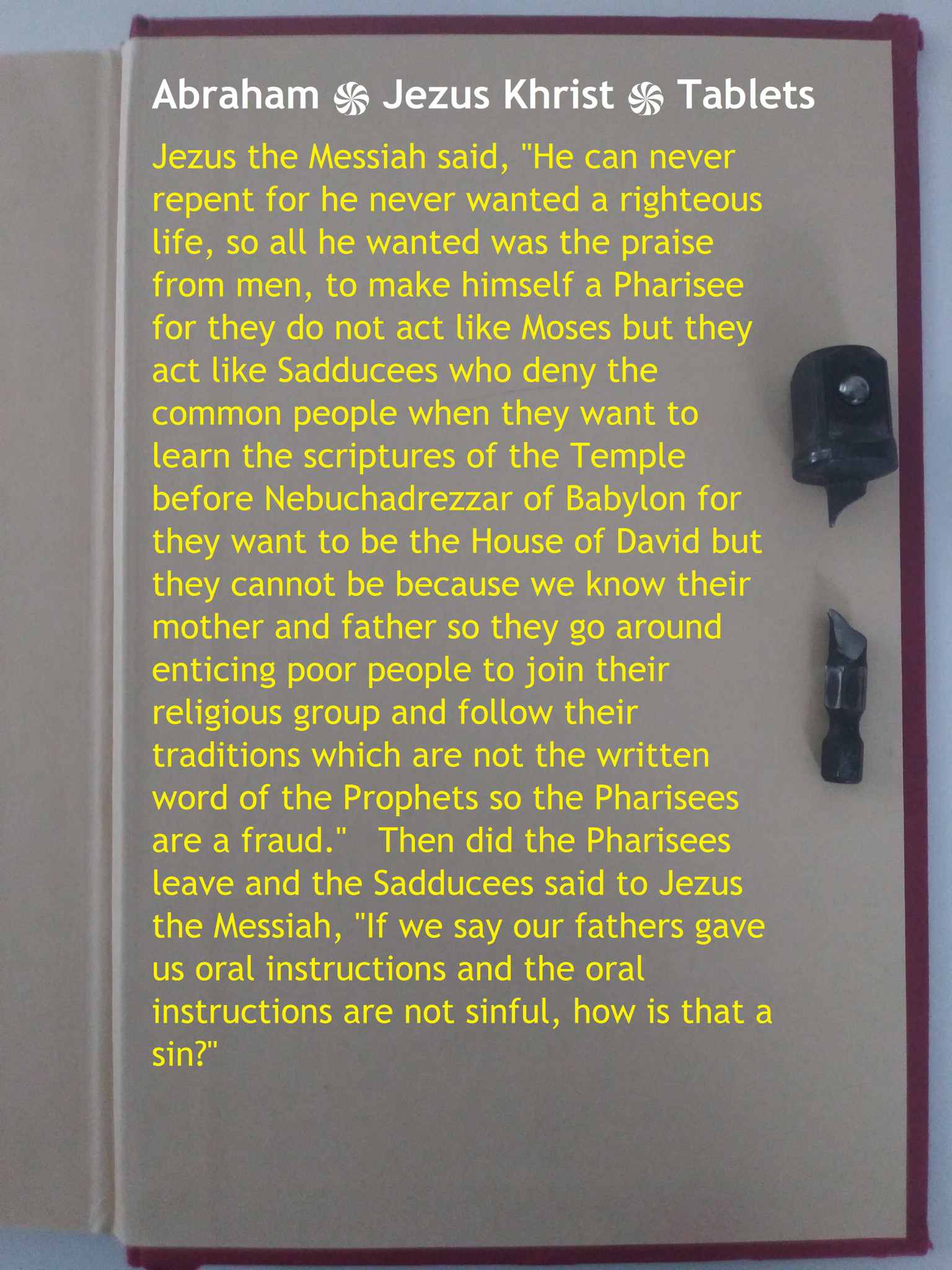 Jezus Khrist Tablets - Number 101